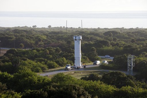 OSIRIS-REx, Atlas V Centaur Stage Arrival and Lift & Mate
