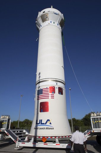 OSIRIS-REx, Atlas V Centaur Stage Arrival and Lift & Mate