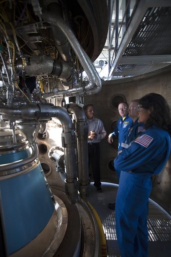 Commerical Crew Program (CCP) Astronauts visit Aerojet Rocketdyn