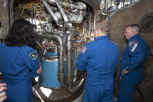 Commerical Crew Program (CCP) Astronauts visit Aerojet Rocketdyn