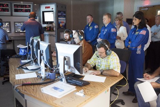 Commerical Crew Program (CCP) Astronauts visit Aerojet Rocketdyn