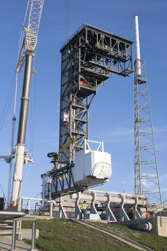 Commerical Crew Program (CCP) Crew Access Arm Installation