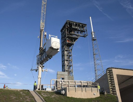 Commerical Crew Program (CCP) Crew Access Arm Installation
