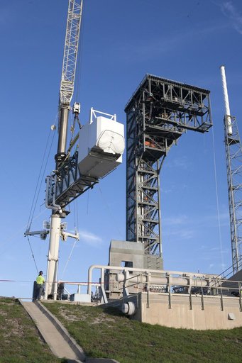 Commerical Crew Program (CCP) Crew Access Arm Installation