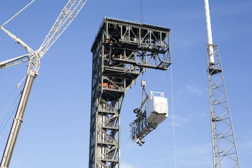 Commerical Crew Program (CCP) Crew Access Arm Installation