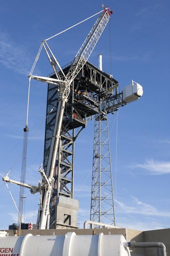 Commerical Crew Program (CCP) Crew Access Arm Installation