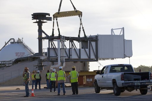 Commerical Crew Program (CCP) Crew Access Arm Installation
