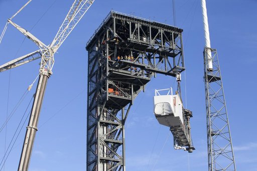 Commerical Crew Program (CCP) Crew Access Arm Installation