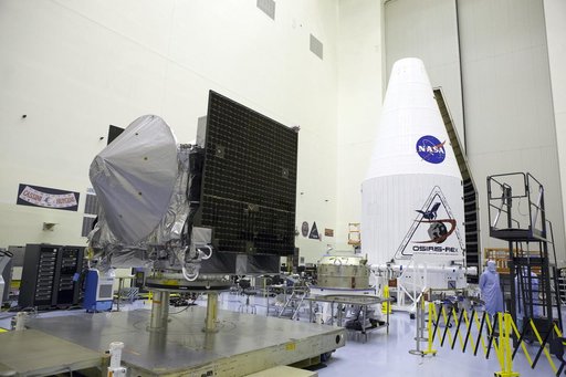 OSIRIS-REx ITAR Review for Media Day Setup