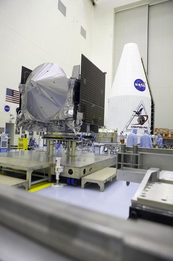 OSIRIS-REx ITAR Review for Media Day Setup