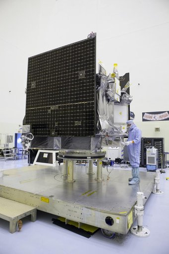 OSIRIS-REx ITAR Review for Media Day Setup