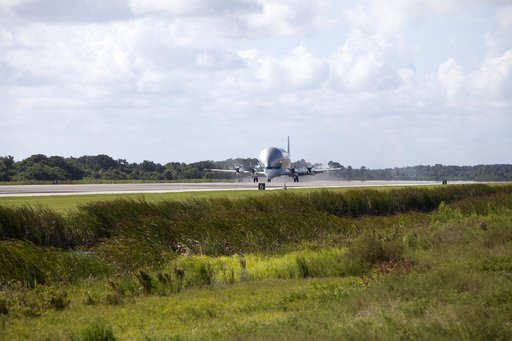 Orion EM-1 Heat Shield Arrival