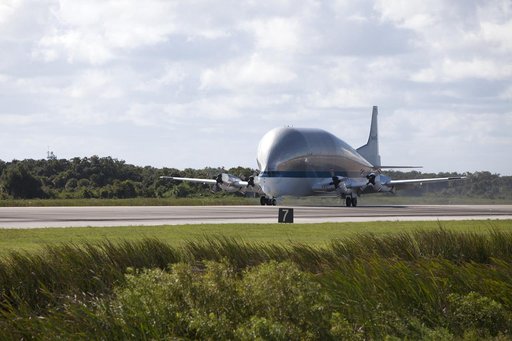 Orion EM-1 Heat Shield Arrival