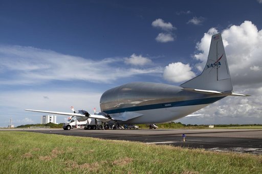Orion EM-1 Heat Shield Arrival