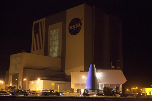 OSIRIS-REx Transport from PHSF to VIF, Lift & Mate