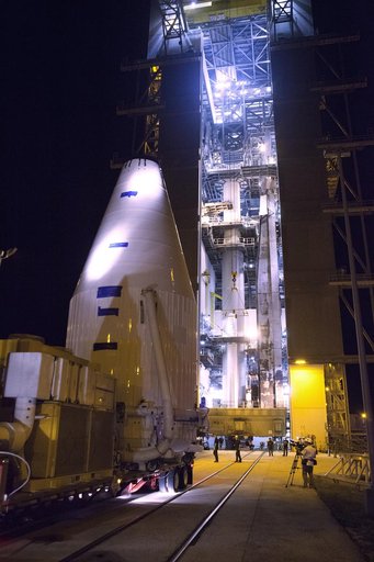 OSIRIS-REx Transport from PHSF to VIF, Lift & Mate