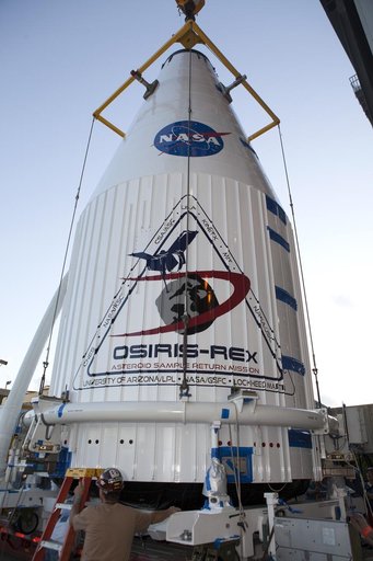 OSIRIS-REx Transport from PHSF to VIF, Lift & Mate