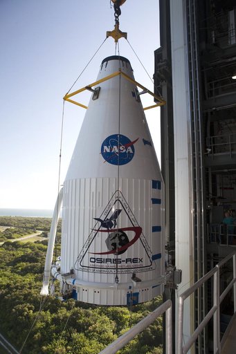 OSIRIS-REx Transport from PHSF to VIF, Lift & Mate