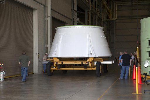 Aft Skirt Move from Hangar AF to BFF