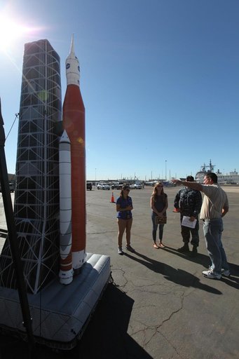 Orion Underway Recovery Test 5 (URT-5) - Orion Boiler Plate Test