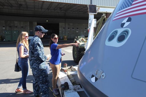 Orion Underway Recovery Test 5 (URT-5) - Orion Boiler Plate Test