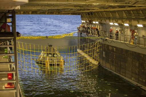 Orion Underway Recovery Test 5 (URT-5)