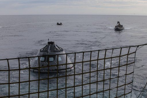 Orion Underway Recovery Test 5 (URT-5)