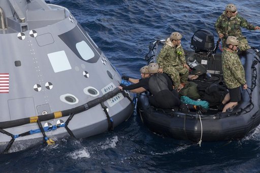 Orion Underway Recovery Test 5 (URT-5)