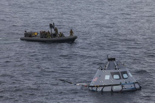 Orion Underway Recovery Test 5 (URT-5)