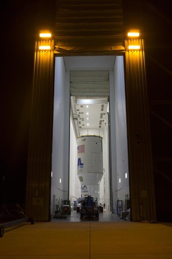 GOES-R Atlas V Centaur Transport from DOCC to VIF at Pad 41