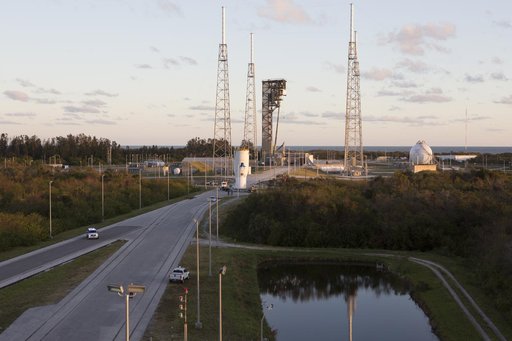 GOES-R Atlas V Centaur Transport from DOCC to VIF at Pad 41