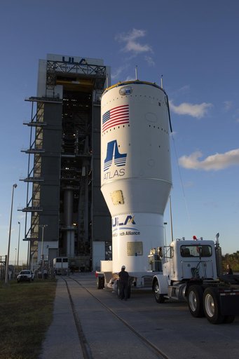 GOES-R Atlas V Centaur Transport from DOCC to VIF at Pad 41