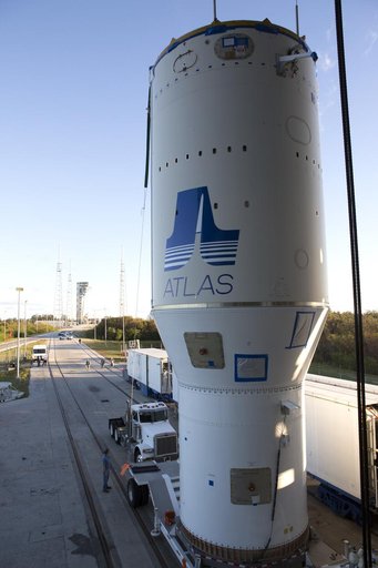GOES-R Atlas V Centaur Lift and Mate