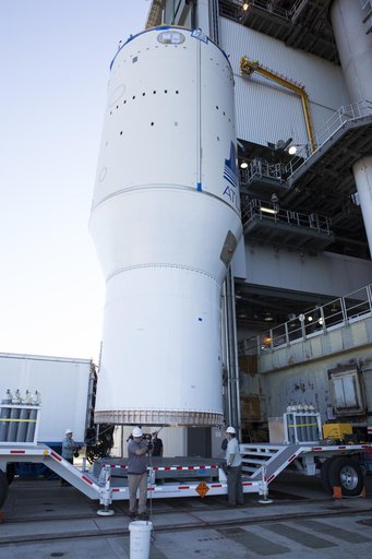 GOES-R Atlas V Centaur Lift and Mate
