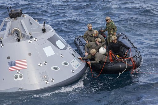 Orion Underway Recovery Test 5 (URT-5)