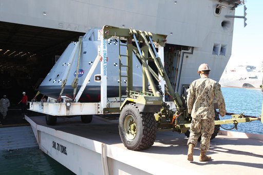 Orion Underway Recovery Test 5 (URT-5)