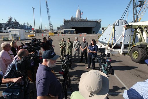 Orion Underway Recovery Test 5 (URT-5)