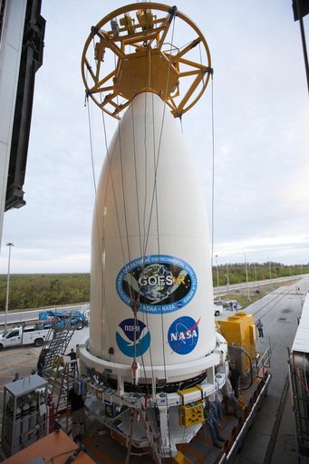 GOES-R Lift and Mate
