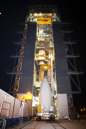 GOES-R Transport from Astrotech to VIF at Pad 41