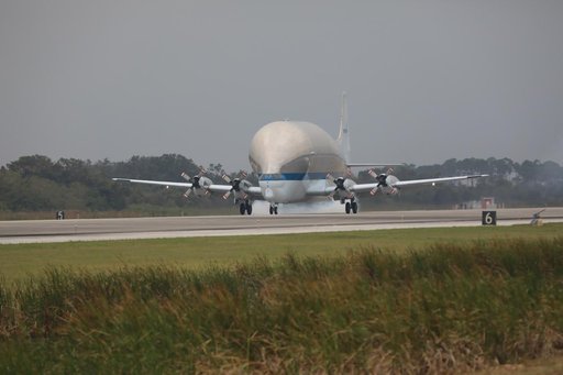 Orion Crew Module Structural Test Article Arrival