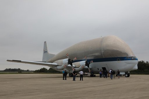 Orion Crew Module Structural Test Article Arrival