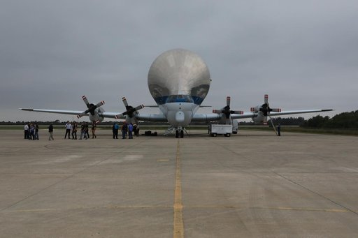 Orion Crew Module Structural Test Article Arrival