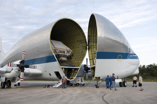 Orion Crew Module Structural Test Article Offload