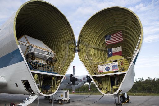 Orion Crew Module Structural Test Article Offload