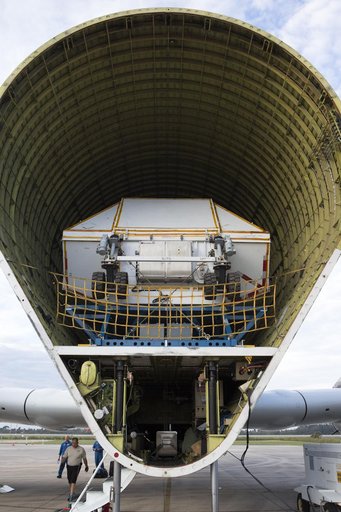 Orion Crew Module Structural Test Article Offload
