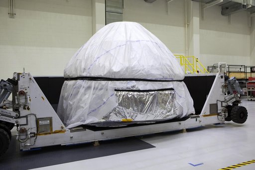 Orion Crew Module Structural Test Article Unbagging