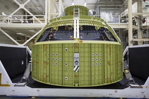 Orion Crew Module Structural Test Article Unbagging