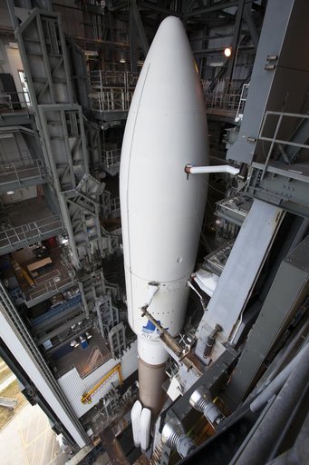 GOES-R Rollout from VIF to Pad 41
