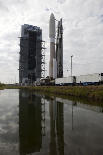 GOES-R Rollout from VIF to Pad 41