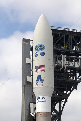 GOES-R Rollout from VIF to Pad 41